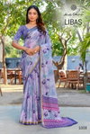 Libas Vol 10 By Kashvi Dull Moss Printed Online Daily Wear Saree Wholesale